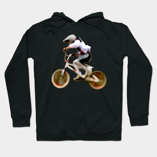 bmx Hoodie by rickylabellevie